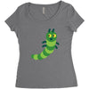 green animal Women's Triblend Scoop T-shirt