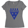 vote pizza best trending Women's Triblend Scoop T-shirt