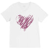 valentines day hearts V-Neck Tee