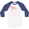 Women's March The Present is Female 3/4 Sleeve Shirt