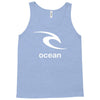surfing ocean Tank Top