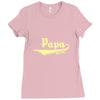 papa Ladies Fitted T-Shirt