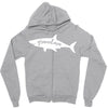 Grandma Shark Zipper Hoodie
