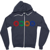 air stream Zipper Hoodie