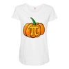 pumpkin pi Maternity Scoop Neck T-shirt