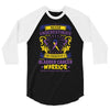Never Underestimate the Strength of a Bladder Cancer Warrior Being 3/4 Sleeve Shirt