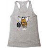 monster i will bee bat Racerback Tank