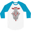 fullmetal stencil 3/4 Sleeve Shirt