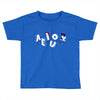 vowel party time Toddler T-shirt