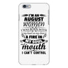 I Am An August Women iPhone 6/6s Plus Case