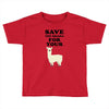 Save The Drama For Your Lama Toddler T-shirt