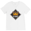 king e.s.t V-Neck Tee