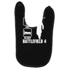 eat sleep battlefield 4, funny Baby Bibs