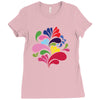 colorful art Ladies Fitted T-Shirt