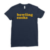 bowling sucks Ladies Fitted T-Shirt