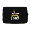 kings are born in 1993 Laptop sleeve