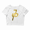 jake paul gold Crop Top