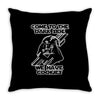 come to the dark side we have cookies funny Throw Pillow