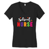 School Nurse Women's V-Neck T-Shirt