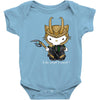 hello avengers Baby Bodysuit
