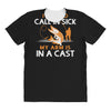 arm in cast All Over Women's T-shirt