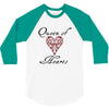 hearts queen of hearts 3/4 Sleeve Shirt