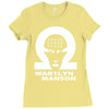 marilyn manson mechanical animals Ladies Fitted T-Shirt