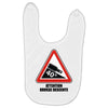 warning descent Baby Bibs