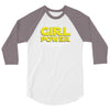 Girl Power May The Empowerment With You 3/4 Sleeve Shirt