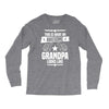 Awesome Grandpa Looks Like Long Sleeve Shirts