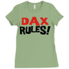 dax rules! Ladies Fitted T-Shirt