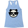cool panda Racerback Tank