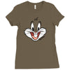 looney tunes bugs Ladies Fitted T-Shirt