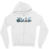 magical unicorns Zipper Hoodie