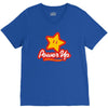 power up V-Neck Tee