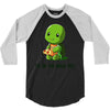 ninja diet (green) 3/4 Sleeve Shirt