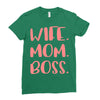 wife boss mom Ladies Fitted T-Shirt