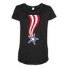 all american Maternity Scoop Neck T-shirt