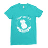 I Don't Eat Cock I'm Vegan Ladies Fitted T-Shirt
