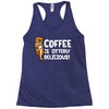 otter coffee Racerback Tank