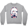 michael myers floral mask Crewneck Sweatshirt