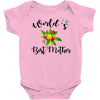 world's best mother Baby Bodysuit