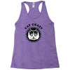 cat crazy Racerback Tank