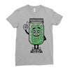weed Ladies Fitted T-Shirt