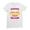 i never dreamed i'd grow up to be a super cool motocross mom but here Ladies Fitted T-Shirt
