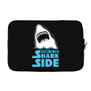 Come To The Shark Side Laptop sleeve