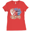 forest fighter Ladies Fitted T-Shirt