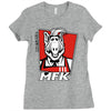 melmac fried kitten Ladies Fitted T-Shirt