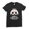 crystal lake camp counselor Ladies Fitted T-Shirt