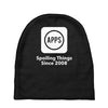 apps spoiling things since 2008 Baby Beanies